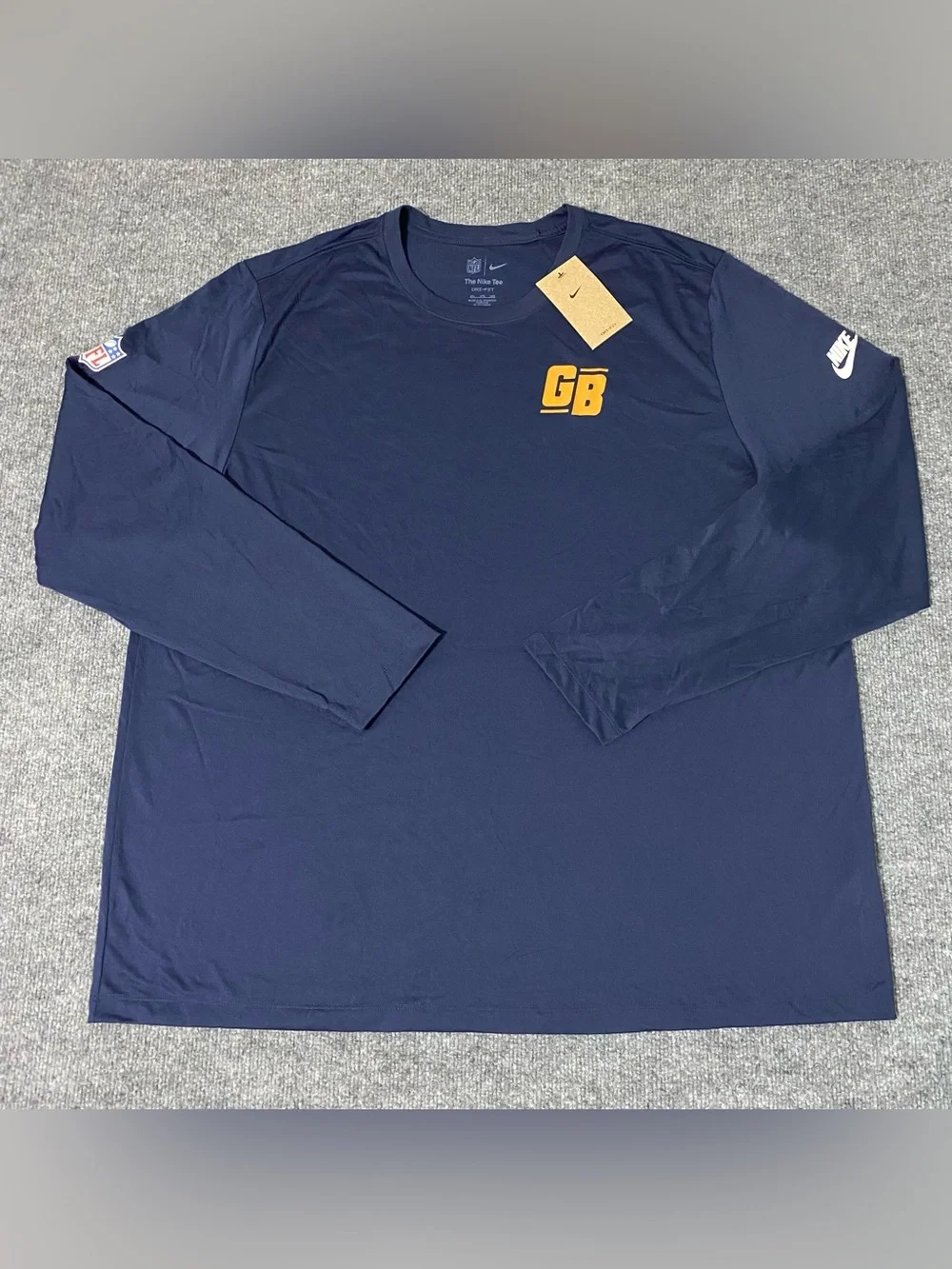 Nike Green Bay Packers Alt Legend Logo Mens Dri-FIT Mens 3XL Shirt NWT